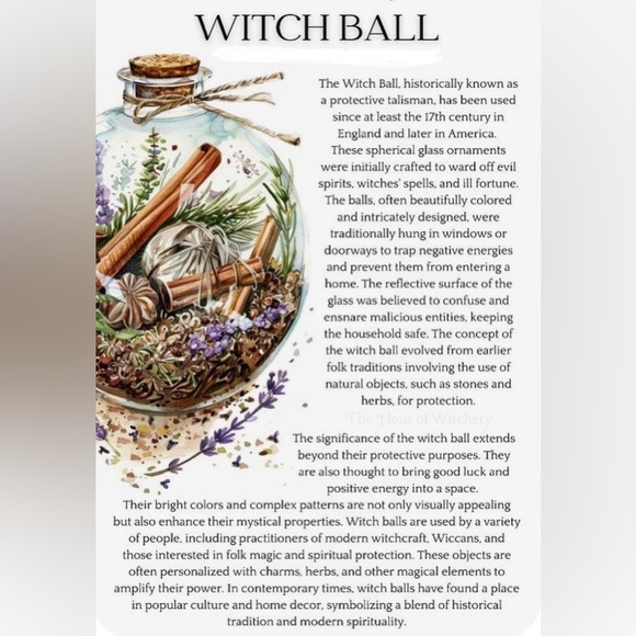Small sized Witch balls / Yule ball/ witchy/ Yule decoration / gift - Picture 2 of 5